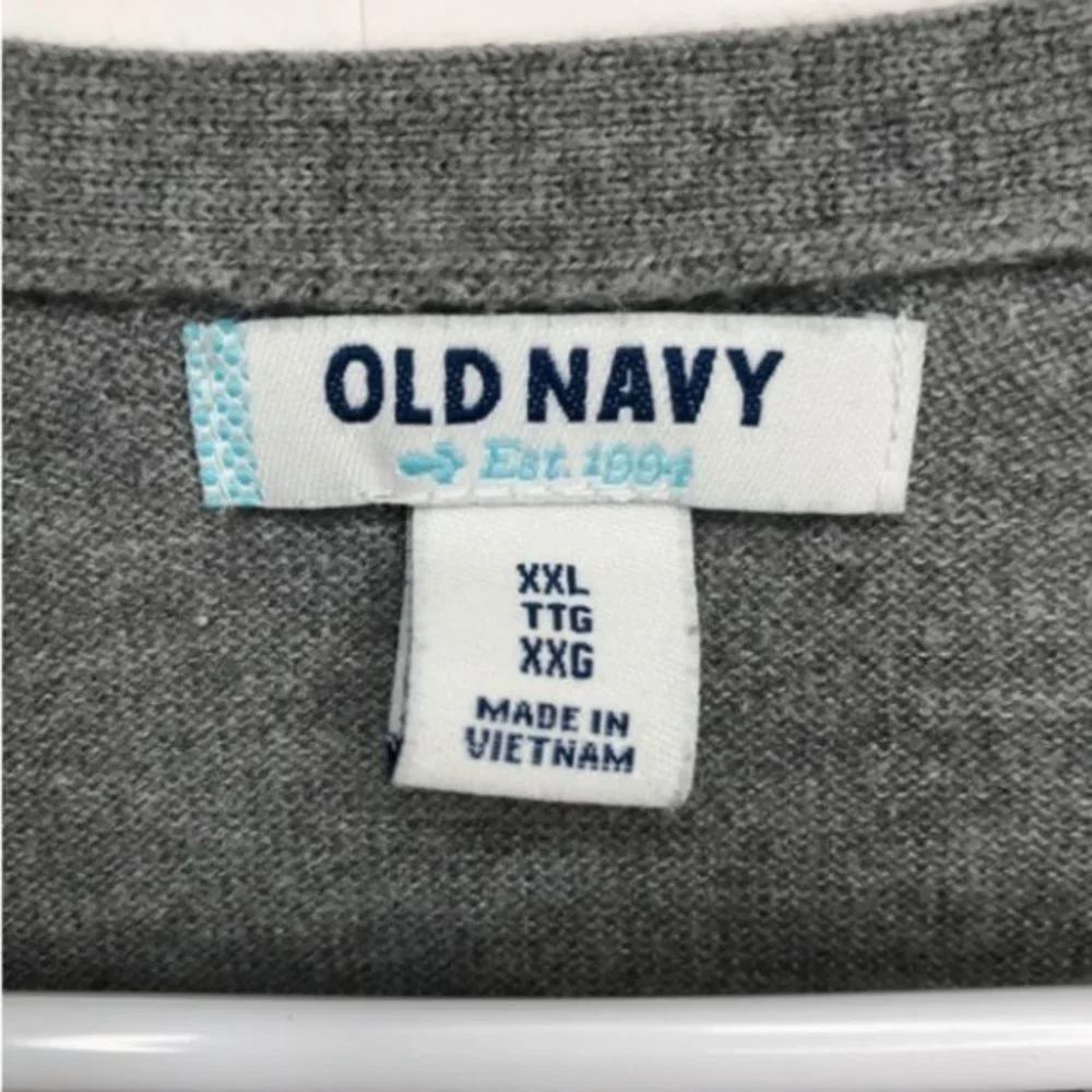 Old Navy Gray Button Up Cardigan Sweater X… - Picture 8 of 8